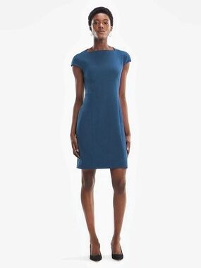 MM.LAFLEUR The Ashley Dress in Pacific Blue Size 4